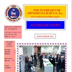 September 2015 Newsletter